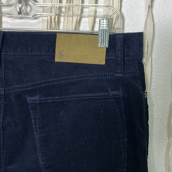 Todd Snyder Navy Italian Corduroy Pants size 33 - Picture 2 of 13